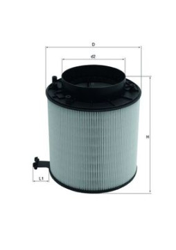 LX 2091D Vzduchový filtr MAHLE