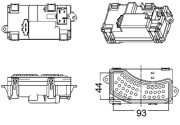 ABR 5 000S Regulace, vnitrni ventilace Ausgabe Nr. 03/2018: Beschädigtes Ölfilterpapier MAHLE