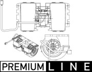 AB 144 000P vnitřní ventilátor BEHR *** PREMIUM LINE *** MAHLE