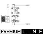 ACH 1 000P Chladič, hnací baterie BEHR *** PREMIUM LINE *** MAHLE
