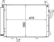 AC 17 000S Kondenzátor, klimatizace Ausgabe Nr. 03/2018: Beschädigtes Ölfilterpapier MAHLE