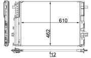 AC 446 000S Kondenzátor, klimatizace Ausgabe Nr. 03/2018: Beschädigtes Ölfilterpapier MAHLE