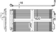 AC 652 000S Kondenzátor, klimatizace BEHR MAHLE