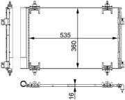 AC 667 000S Kondenzátor, klimatizace Ausgabe Nr. 03/2018: Beschädigtes Ölfilterpapier MAHLE