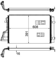 AC 697 000S Kondenzátor, klimatizace Ausgabe Nr. 03/2018: Beschädigtes Ölfilterpapier MAHLE