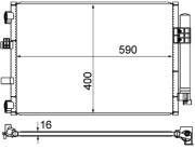 AC 861 000S Kondenzátor, klimatizace Ausgabe Nr. 03/2018: Beschädigtes Ölfilterpapier MAHLE