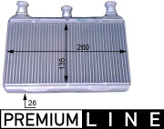 AH 115 000P Výměník tepla, vnitřní vytápění BEHR *** PREMIUM LINE *** MAHLE