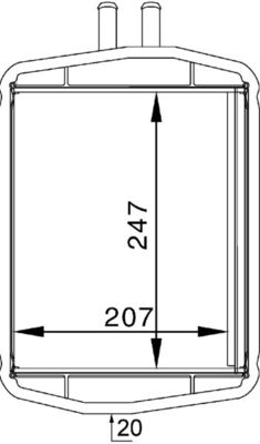 AH 152 000S Výměník tepla, vnitřní vytápění Ausgabe Nr. 03/2018: Beschädigtes Ölfilterpapier MAHLE