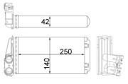 AH 186 000S Výměník tepla, vnitřní vytápění Ausgabe Nr. 03/2018: Beschädigtes Ölfilterpapier MAHLE