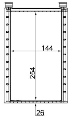 AH 224 000S Výměník tepla, vnitřní vytápění Ausgabe Nr. 03/2018: Beschädigtes Ölfilterpapier MAHLE