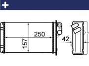 AH 67 000S Výměník tepla, vnitřní vytápění Ausgabe Nr. 03/2018: Beschädigtes Ölfilterpapier MAHLE