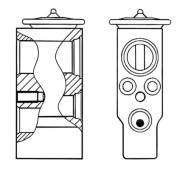 AVE 25 000S Expanzní ventil, klimatizace Ausgabe Nr. 03/2018: Beschädigtes Ölfilterpapier MAHLE