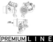 CE 18 000P Chladič, recirkulace spalin BEHR *** PREMIUM LINE *** MAHLE