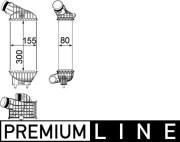 CI 212 000P Chladič turba BEHR *** PREMIUM LINE *** MAHLE