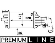 CI 55 000P Chladič turba BEHR *** PREMIUM LINE *** MAHLE