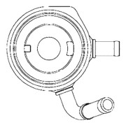 CLC 195 000S Olejový chladič, motorový olej Ausgabe Nr. 03/2018: Beschädigtes Ölfilterpapier MAHLE