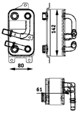 CLC 43 000P Chladič oleje, automatická převodovka TM_02/2018_LX 1566 MAHLE