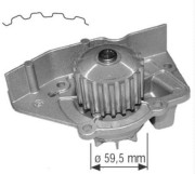 CP 118 000S Vodní čerpadlo, chlazení motoru Ausgabe Nr. 03/2018: Beschädigtes Ölfilterpapier MAHLE