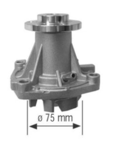 CP 128 000S Vodní čerpadlo, chlazení motoru Ausgabe Nr. 03/2018: Beschädigtes Ölfilterpapier MAHLE