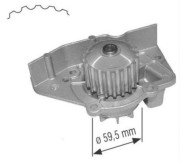 CP 91 000S Vodní čerpadlo, chlazení motoru Ausgabe Nr. 03/2018: Beschädigtes Ölfilterpapier MAHLE