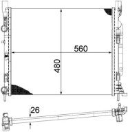 CR 1155 000S Chladič, chlazení motoru Ausgabe Nr. 03/2018: Beschädigtes Ölfilterpapier MAHLE