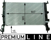 CR 2120 000P Chladič, chlazení motoru BEHR *** PREMIUM LINE *** MAHLE