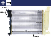 CR 2205 000S Chladič, chlazení motoru Ausgabe Nr. 03/2018: Beschädigtes Ölfilterpapier MAHLE