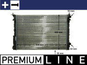 CR 311 000P Chladič, chlazení motoru BEHR *** PREMIUM LINE *** MAHLE