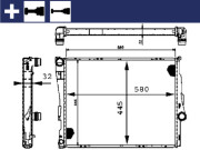 CR 455 000S Chladič, chlazení motoru Ausgabe Nr. 03/2018: Beschädigtes Ölfilterpapier MAHLE