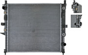 CR 553 000S Chladič, chlazení motoru BEHR MAHLE