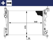 CR 773 000S Chladič, chlazení motoru Ausgabe Nr. 03/2018: Beschädigtes Ölfilterpapier MAHLE