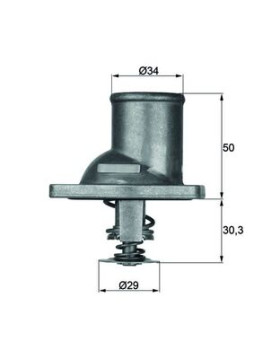 TI 1 92 Termostat, chladivo Ausgabe Nr. 03/2018: Beschädigtes Ölfilterpapier MAHLE