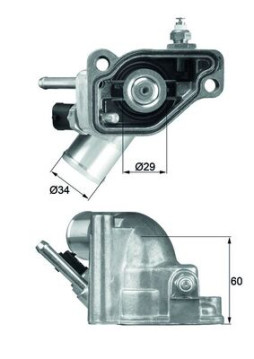 TI 5 92 Termostat, chladivo Ausgabe Nr. 03/2018: Beschädigtes Ölfilterpapier MAHLE