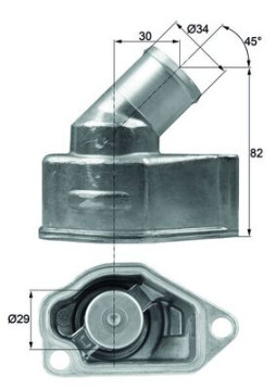 TI 9 87 Termostat, chladivo Ausgabe Nr. 03/2018: Beschädigtes Ölfilterpapier MAHLE