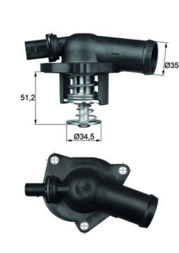 TI 17 109 Termostat, chladivo Ausgabe Nr. 03/2018: Beschädigtes Ölfilterpapier MAHLE