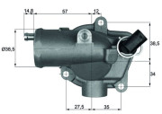 TI 28 92 Termostat, chladivo Ausgabe Nr. 03/2018: Beschädigtes Ölfilterpapier MAHLE