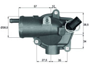 TI 30 92 Termostat, chladivo Ausgabe Nr. 03/2018: Beschädigtes Ölfilterpapier MAHLE