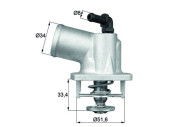 TI 54 92D Termostat, chladivo Ausgabe Nr. 03/2018: Beschädigtes Ölfilterpapier MAHLE