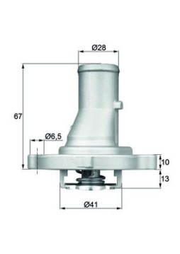 TI 68 87D Termostat, chladivo Ausgabe Nr. 03/2018: Beschädigtes Ölfilterpapier MAHLE