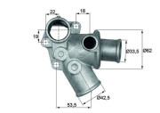 TI 73 80D Termostat, chladivo Ausgabe Nr. 03/2018: Beschädigtes Ölfilterpapier MAHLE