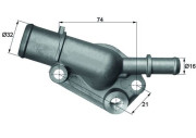 TI 85 82D Termostat, chladivo Ausgabe Nr. 03/2018: Beschädigtes Ölfilterpapier MAHLE