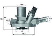 TI 147 80 Termostat, chladivo Ausgabe Nr. 03/2018: Beschädigtes Ölfilterpapier MAHLE