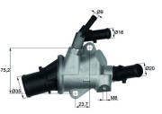 TI 148 88 Termostat, chladivo Ausgabe Nr. 03/2018: Beschädigtes Ölfilterpapier MAHLE