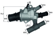 TI 168 88 Termostat, chladivo Ausgabe Nr. 03/2018: Beschädigtes Ölfilterpapier MAHLE