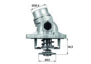 TM 12 105 Termostat, chladivo Ausgabe Nr. 03/2018: Beschädigtes Ölfilterpapier MAHLE