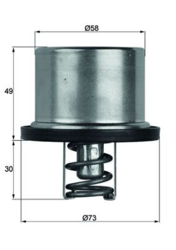 TX 37 79 Termostat, chladivo Ausgabe Nr. 03/2018: Beschädigtes Ölfilterpapier MAHLE