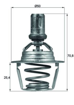 TX 66 86D Termostat, chladivo Ausgabe Nr. 03/2018: Beschädigtes Ölfilterpapier MAHLE