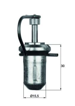 TX 103 30 Termostat, úprava studeného startu BEHR MAHLE