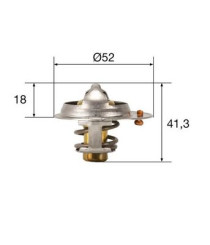 TX 85 82 Termostat, chladivo Ausgabe Nr. 03/2018: Beschädigtes Ölfilterpapier MAHLE