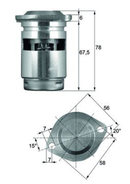 TO 1 83 Termostat, chlazení oleje Ausgabe Nr. 03/2018: Beschädigtes Ölfilterpapier MAHLE